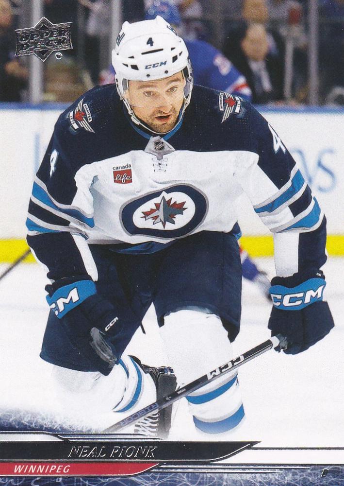 #198 Neal Pionk - Winnipeg Jets - 2024-25 Upper Deck Hockey