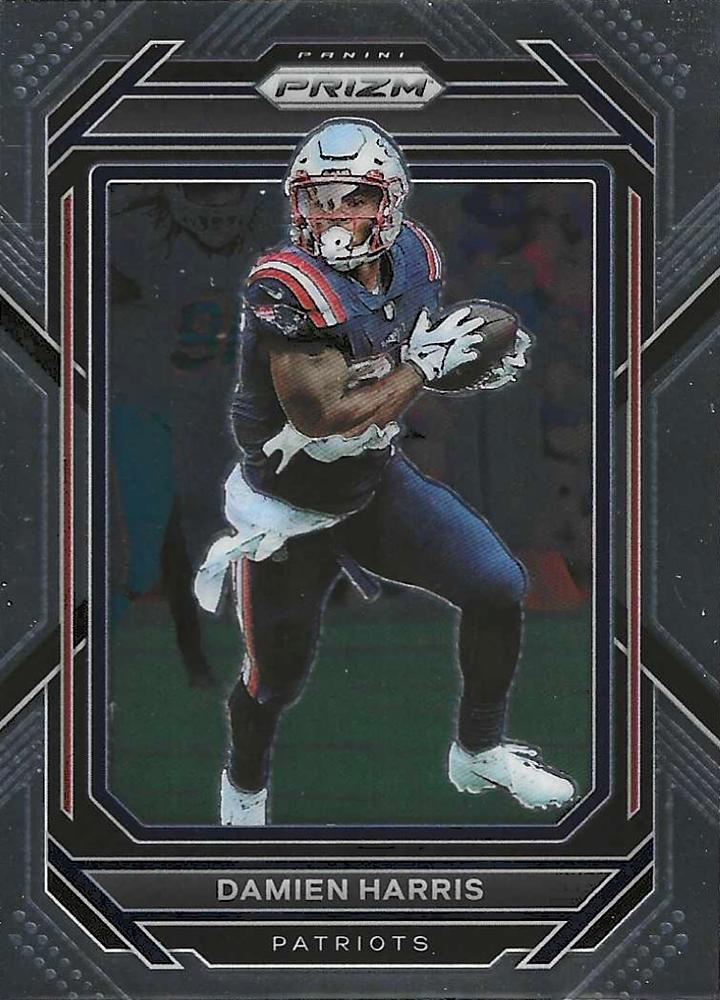 #198 Damien Harris - New England Patriots - 2022 Panini Prizm Football