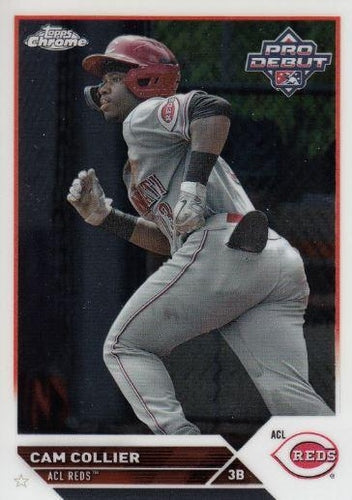 #PDC-198 Cam Collier - ACL Reds - 2023 Topps Pro Debut - Chrome Baseball