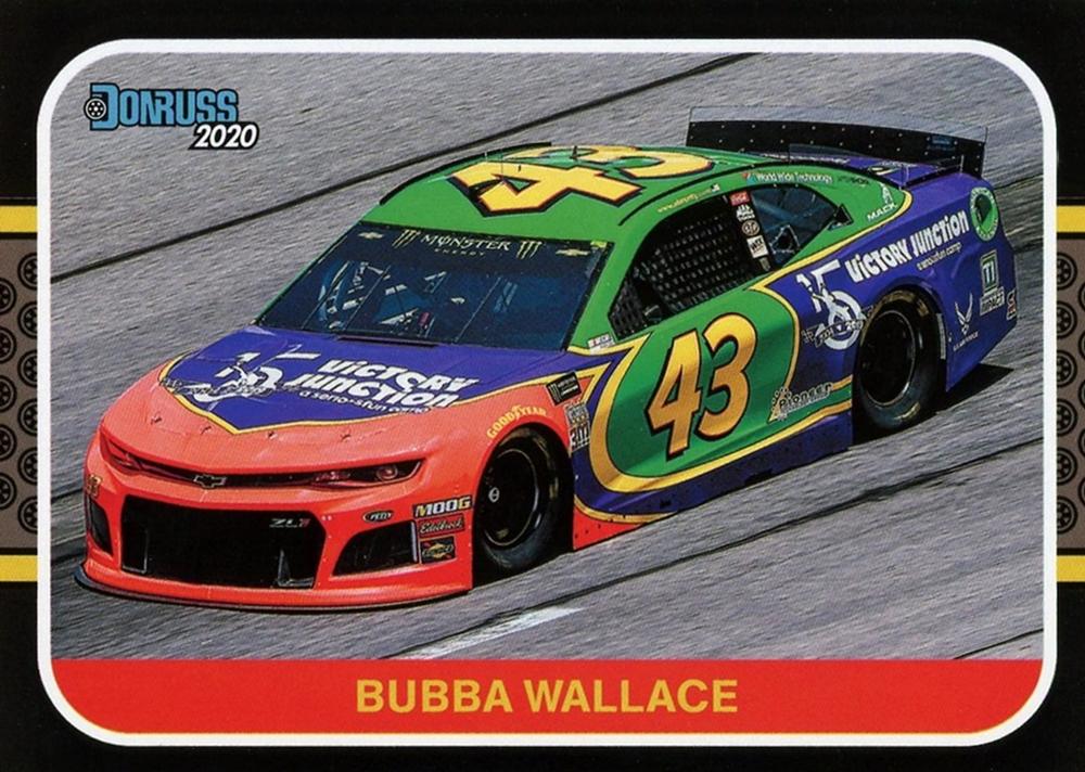 #198 Bubba Wallace - Richard Petty Motorsports - 2020 Donruss Racing