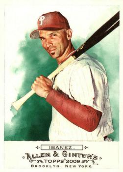 #198 Raul Ibanez - Philadelphia Phillies - 2009 Topps Allen & Ginter Baseball
