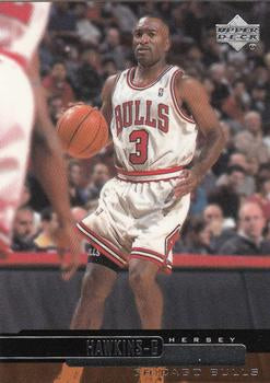 #198 Hersey Hawkins - Chicago Bulls - 1999-00 Upper Deck Basketball