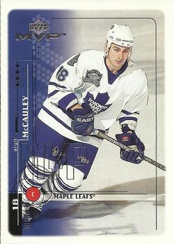 #198 Alyn McCauley - Toronto Maple Leafs - 1998-99 Upper Deck MVP Hockey