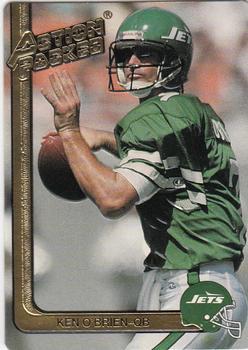 #198 Ken O'Brien - New York Jets - 1991 Action Packed Football