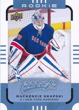#198 Mackenzie Skapski - New York Rangers - 2015-16 Upper Deck MVP Hockey