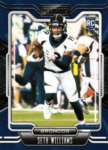 #198 Seth Williams - Denver Broncos - 2021 Panini Playbook Football