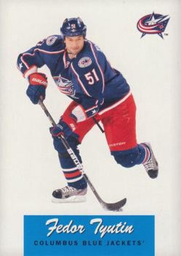 #198 Fedor Tyutin - Columbus Blue Jackets - 2012-13 O-Pee-Chee - Retro Hockey