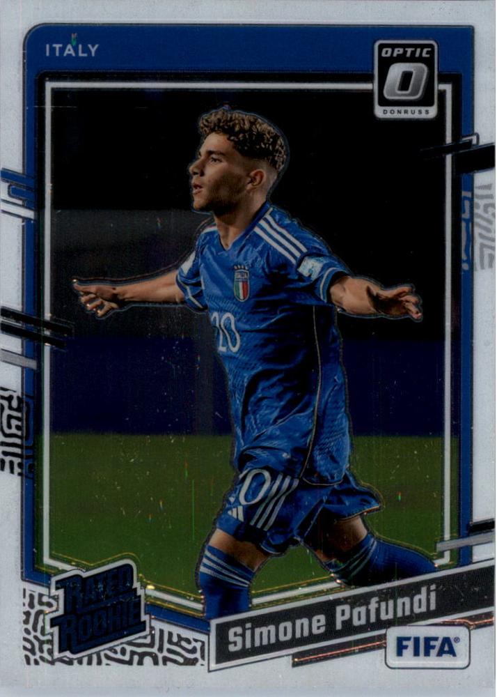 #198 Simone Pafundi - Italy - 2023-24 Donruss - Optic Soccer