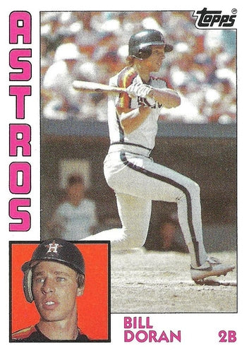 #198 Bill Doran - Houston Astros - 1984 Topps Baseball