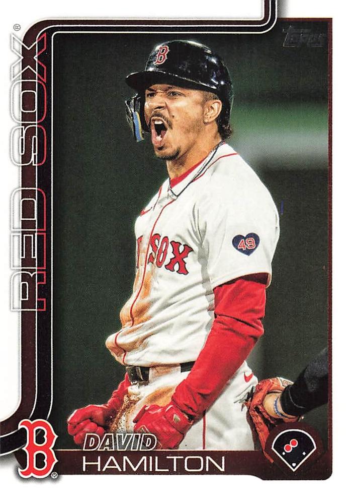 #199 David Hamilton - Boston Red Sox - 2025 Topps Baseball
