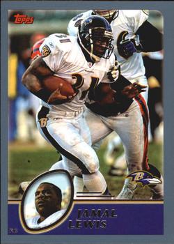 #199 Jamal Lewis - Baltimore Ravens - 2003 Topps Football