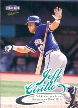#199 Jeff Cirillo - Milwaukee Brewers - 1999 Ultra Baseball