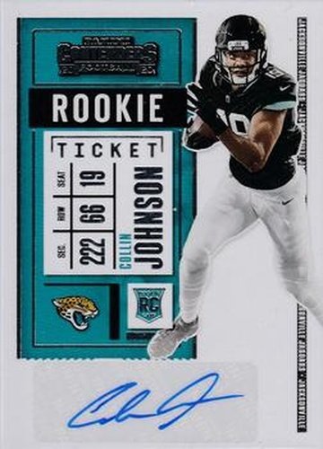 #199 Collin Johnson - Jacksonville Jaguars - 2020 Panini Contenders Football