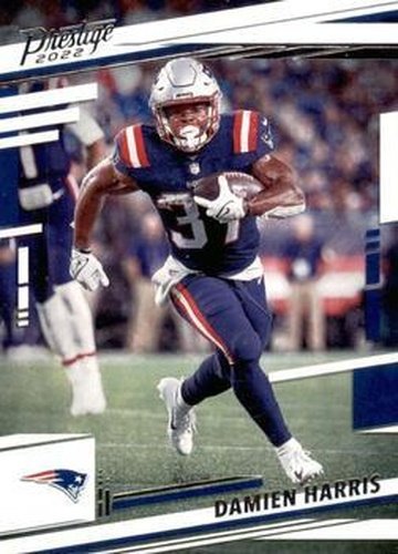 #199 Damien Harris - New England Patriots - 2022 Panini Prestige Football