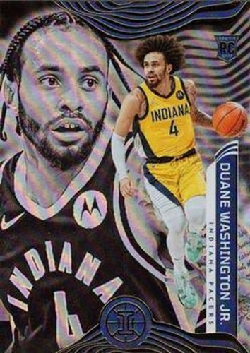 #199 Duane Washington Jr. - Indiana Pacers - 2021-22 Panini Illusions Basketball