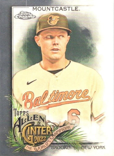 #199 Ryan Mountcastle - Baltimore Orioles - 2022 Topps Allen & Ginter Chrome Baseball