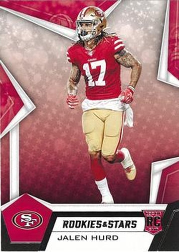 #199 Jalen Hurd - San Francisco 49ers - 2019 Panini Rookies & Stars Football