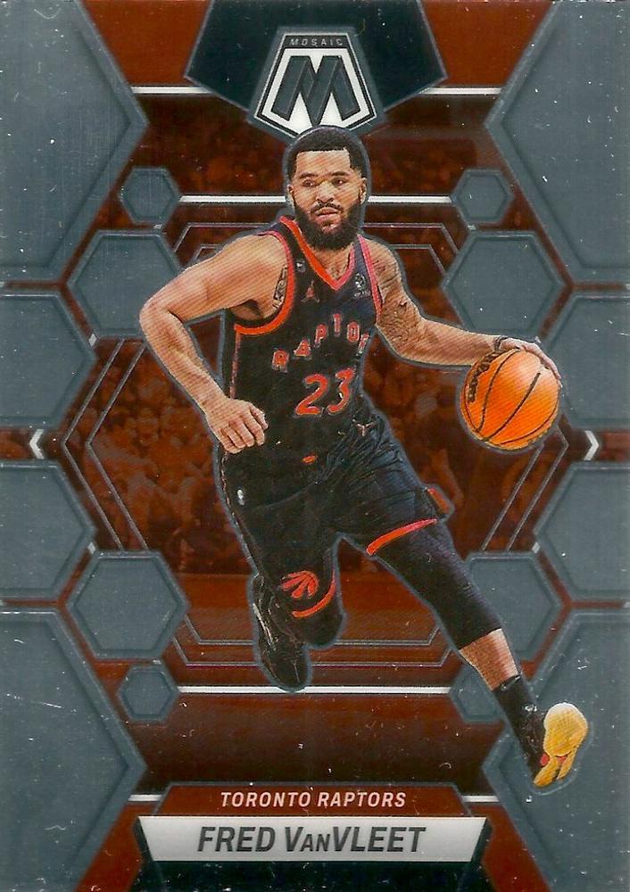 #199 Fred VanVleet - Toronto Raptors - 2022-23 Panini Mosaic Basketball