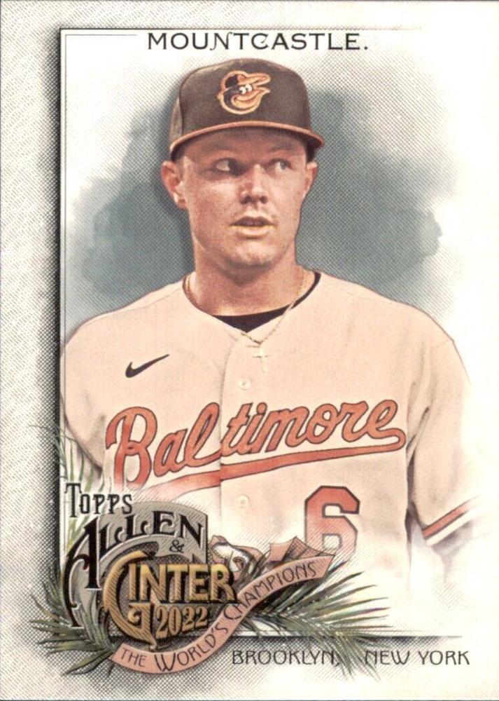 #199 Ryan Mountcastle - Baltimore Orioles - 2022 Topps Allen & Ginter Baseball