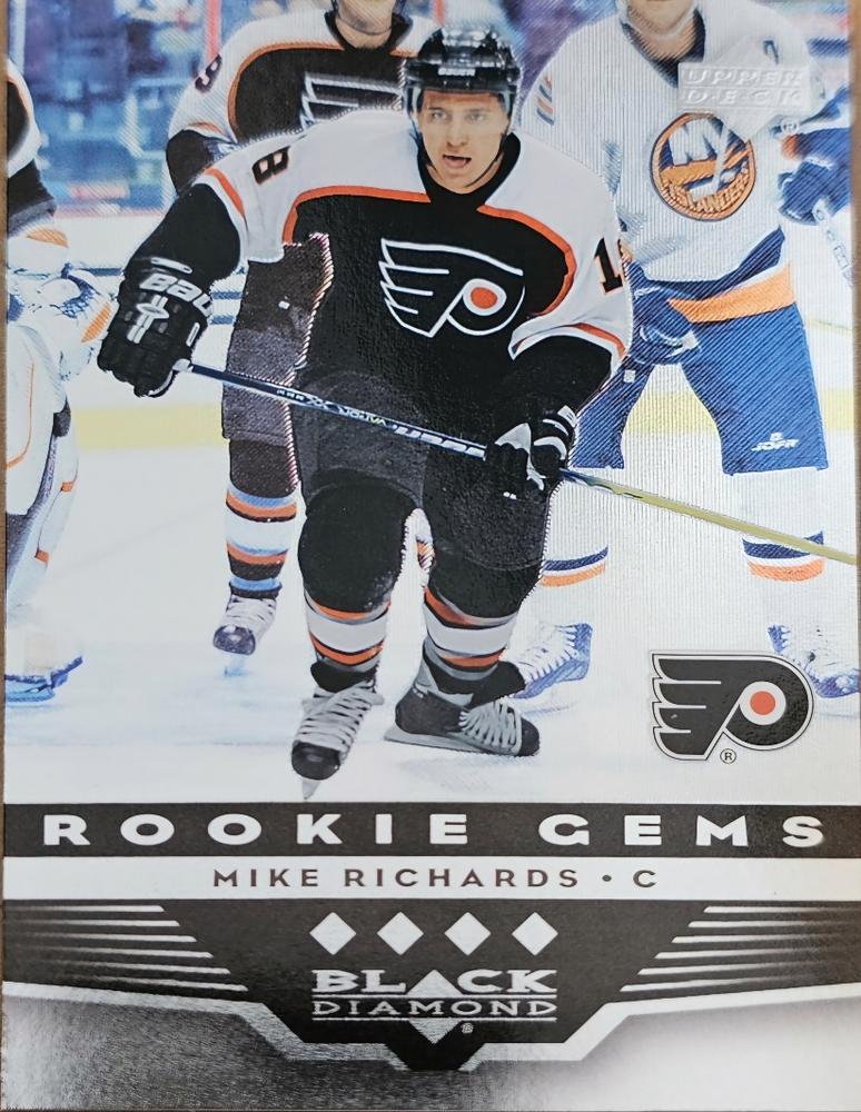 #199 Mike Richards - Philadelphia Flyers - 2005-06 Upper Deck Black Diamond Hockey