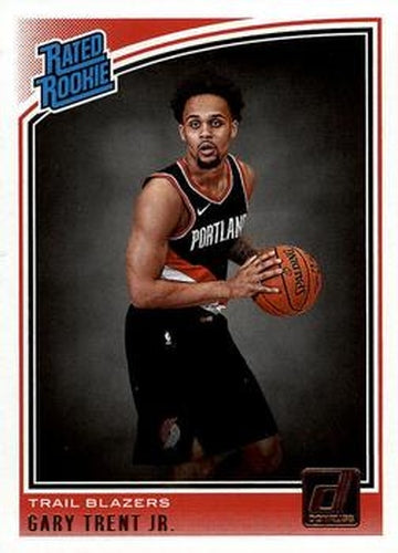 #199 Gary Trent Jr. - Portland Trail Blazers - 2018-19 Donruss Basketball