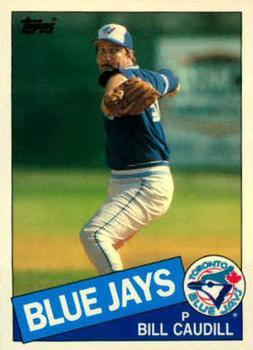 #19T Bill Caudill - Toronto Blue Jays - 1985 Topps Traded Baseball