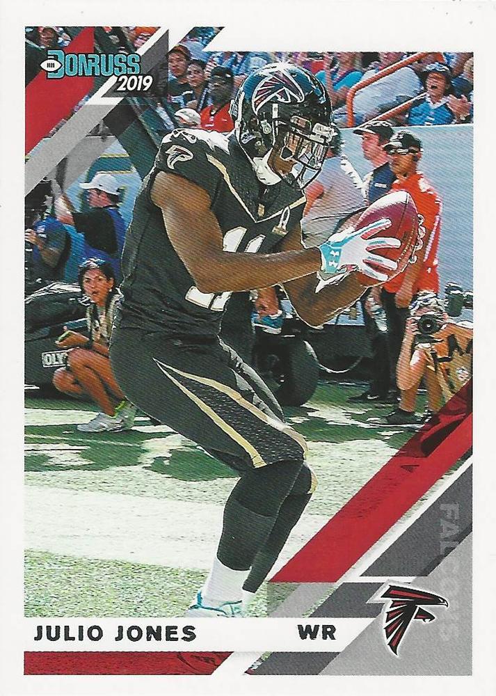 #19V Julio Jones - Atlanta Falcons - 2019 Donruss Football
