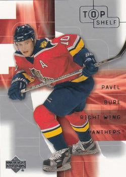 #19 Pavel Bure - Florida Panthers - 2001-02 Upper Deck Top Shelf Hockey
