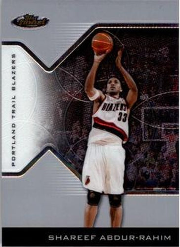 #19 Shareef Abdur-Rahim - Portland Trail Blazers - 2004-05 Finest Basketball