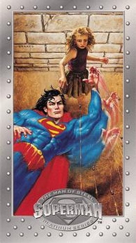 #19 Speed! - 1994 SkyBox Superman Man of Steel Platinum Series