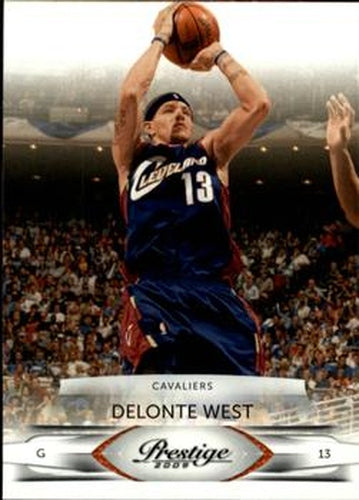 #19 Delonte West - Cleveland Cavaliers - 2009-10 Panini Prestige Basketball
