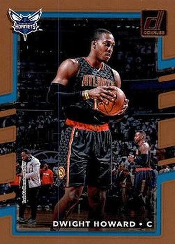 #19 Dwight Howard - Charlotte Hornets - 2017-18 Donruss Basketball