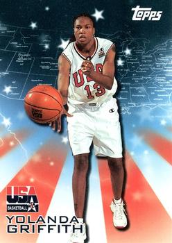 #19 Yolanda Griffith - USA - 2000 Topps Team USA Basketball
