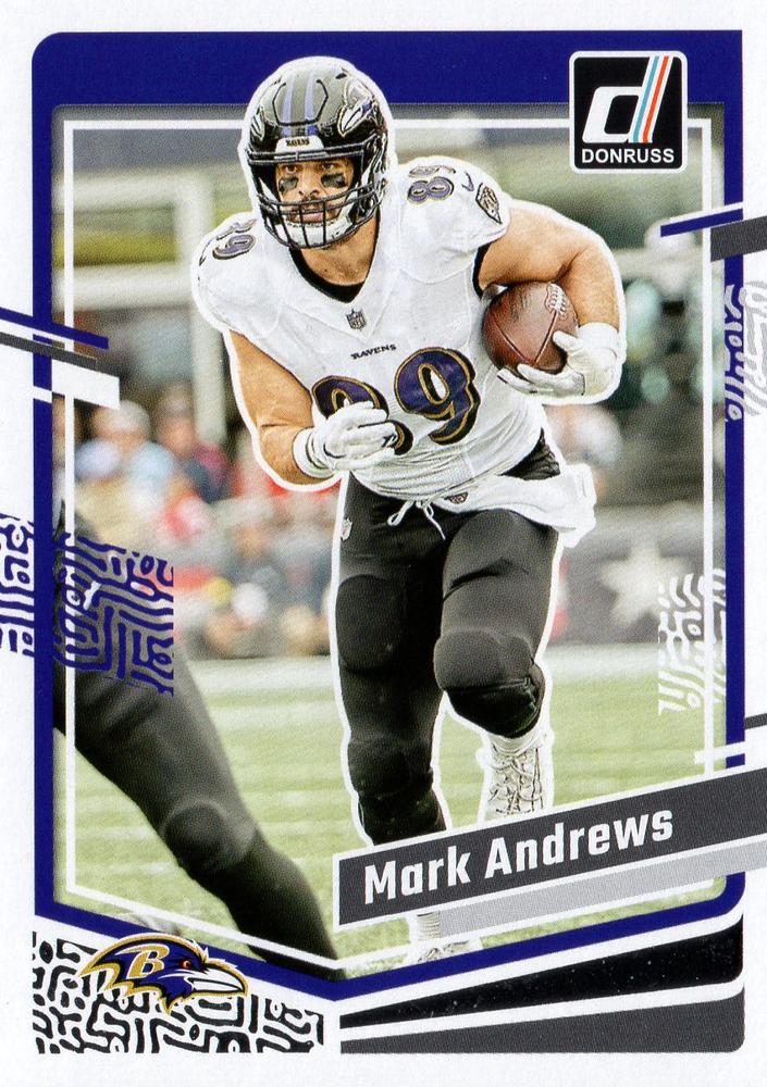 #19 Mark Andrews - Baltimore Ravens - 2023 Donruss Football