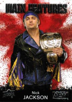 #MF-19 Nick Jackson - 2021 Upper Deck AEW - Main Features Wrestling