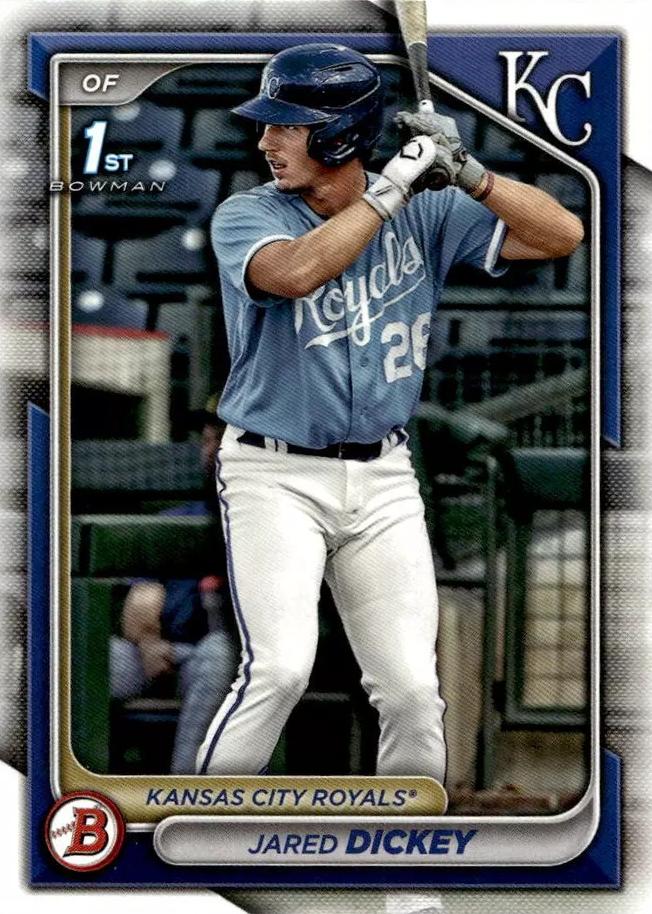 #BP-19 Jared Dickey - Kansas City Royals - 2024 Bowman - Prospects Baseball