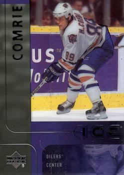 #19 Mike Comrie - Edmonton Oilers - 2001-02 Upper Deck Ice Hockey