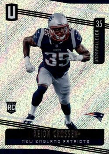 #19 Keion Crossen - New England Patriots - 2019 Panini Unparalleled Football