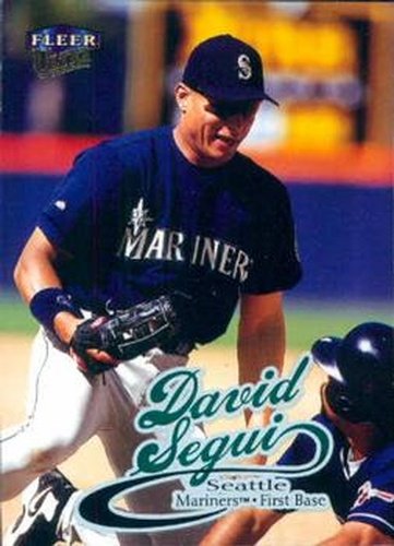#19 David Segui - Seattle Mariners - 1999 Ultra Baseball