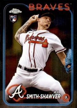 #19 AJ Smith-Shawver - Atlanta Braves - 2024 Topps Chrome Baseball
