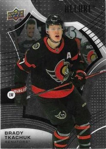 #19 Brady Tkachuk - Ottawa Senators - 2021-22 Upper Deck Allure Hockey