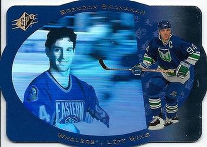 #19 Brendan Shanahan - Hartford Whalers - 1996-97 SPx Hockey