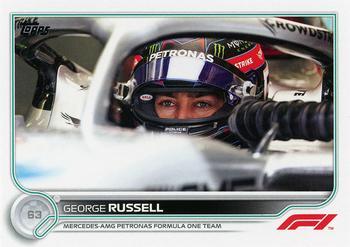 #19 George Russell - Mercedes-AMG Petronas Formula One Team - 2022 Topps Formula 1 Racing