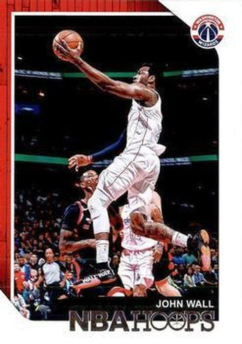#19 John Wall - Washington Wizards - 2018-19 Hoops Basketball