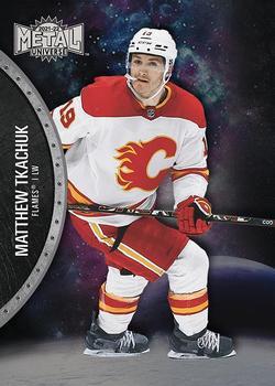 #19 Matthew Tkachuk - Calgary Flames - 2021-22 Skybox Metal Universe Hockey
