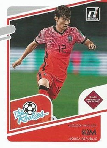 #19 Moon-hwan Kim - Korea Republic - 2021-22 Donruss Road to FIFA World Cup Qatar 2022 - The Rookies Soccer