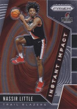#19 Nassir Little - Portland Trail Blazers - 2019-20 Panini Prizm - Instant Impact Basketball
