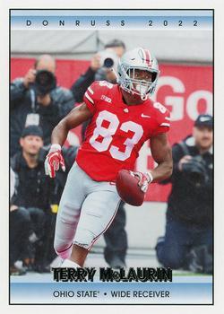 #19 Terry McLaurin - Ohio State Buckeyes - 2022 Panini Chronicles Draft Picks - Donruss Retro Football