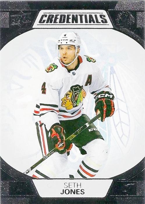 #19 Seth Jones - Chicago Blackhawks - 2022-23 Upper Deck Credentials Hockey
