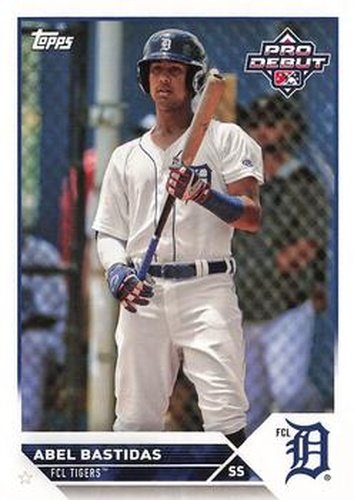 #PD-19 Abel Bastidas - FCL Tigers - 2023 Topps Pro Debut Baseball